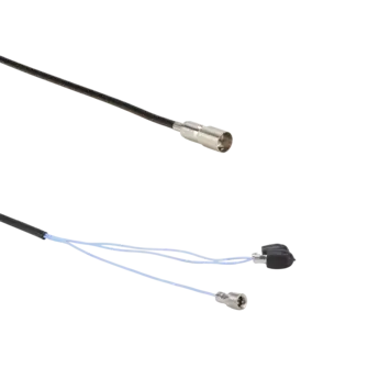 Separation cables for piezoelectric sensors, V3-B pos. to 3 x KIAG 10-32 pos. / 1698AL Separation cables used for triaxial measurements in multi-axis force sensors.