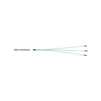 1698AMsp Separation cable for piezoelectric sensors, V3-E pos. to 3 x KIAG 10-32 pos., custom length