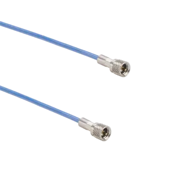 Câble de rallonge pour câbles de signaux de tension, KIAG 10-32 pos. à KIAG 10-32 pos. bleu, longueur personnalisée