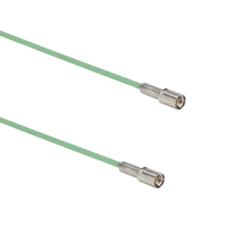 These coaxial cables provide a connection between piezoelectric sensor and charge amplifier (e.g. for cylinder pressure piezoelectric sensors).