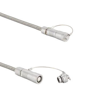 Extension for cavity pressure sensors, Fischer 103 pos. to Fischer 103 neg., FPM, 1 m