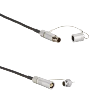 Cables 1995B for distance extension in multi-cavity mold pressure measurement. Used with multi-channel connectors (e.g Type 1708b - 4 channel).