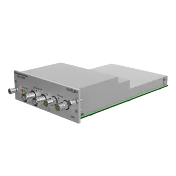 5064E13 Charge amplifier for engine combustion analysis, 2-channel, with PiezoSmart, for SCP Slim, Fischer Triax interface