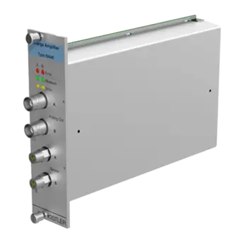 Charge amplifiers for piezoelectric sensors with analog signal conditioning, suitable for SCP and SCP Slim