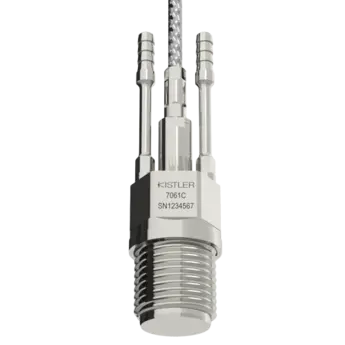 The new generation water-cooled precision reference sensor with its extremely high sensitivity is ideally suited for combustion engine research and for thermodynamic investigations.