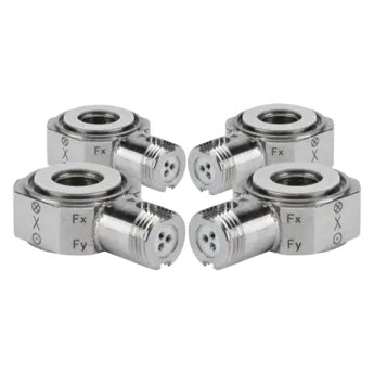 9016C4 Kit dynamomètre, jeu de 4 rondelles de forces triaxiales, Fx, Fy, Fz (Fz ±3 kN / ±674 lbf)