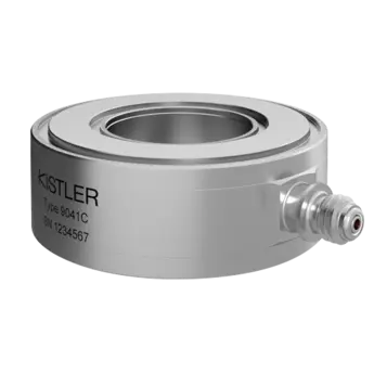 9041C Piezoelectric force sensor, ring force transducer (Fz 90 kN / 20.2 klbf)
