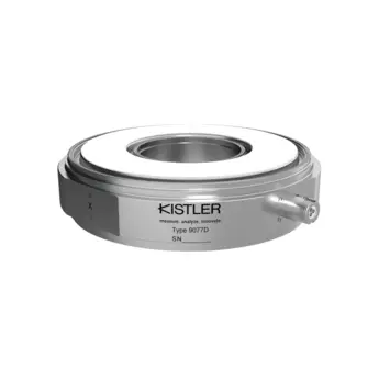 9077D Triaxial force sensor, ring force transducer, Fx, Fy, Fz (Fz ±150 kN / ±33.7 klbf)