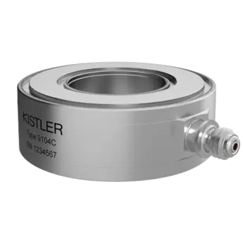 9104C Piezoelectric force sensor, ring force transducer (Fz 140 kN / 31.4 klbf)