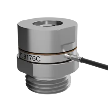 9176C Piezoelectric load cell for tensile (-) and compression forces (+) (Fz -16 ... 60 kN / -3.6 ... 13.49 klbf)