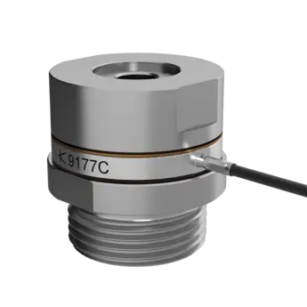 9177C Cella di carico piezoelettrica per forze di trazione (-) e compressione (+) (Fz -20 ... 75 kN / -4,47 ... 16,8 klbf)