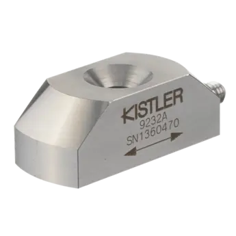 Piezoelectric surface strain transducer, highly sensitive, isolated ground (±600 µɛ)