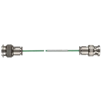 These high-insulating connecting cables are used for piezoelectric sensors with a TNC neg. connector.