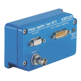 Industrial charge amplifier for manufacturing applications (ICAM), 1-channel, TNC neg., voltage output ±10 V