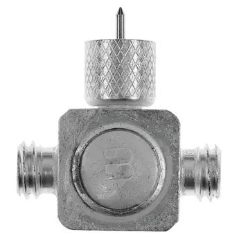 1749 T-Coupling, KIAG 10-32 pos. - 2 x KIAG 10-32 neg.
