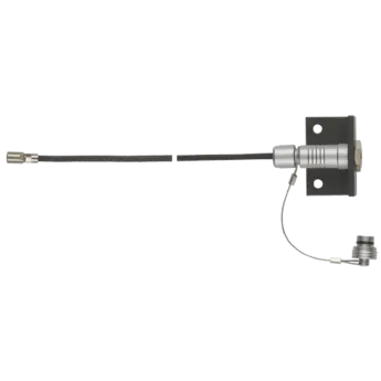 These high-insulating connecting cables are used for piezoelectric sensors with KIAG 10-32 pos. int.