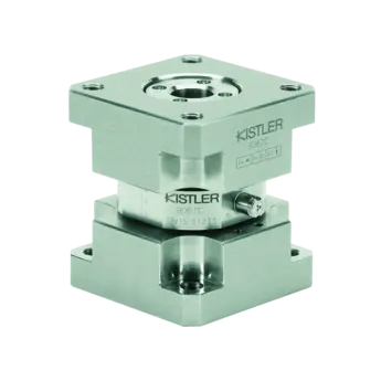 9368CQ Triaxial load cell, piezoelectric force transducer Fx, Fy, Fz (Fz ±60 kN / ±13.49 klbf), inversed x and y axis