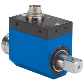 Shaft torque sensor, torque transducer with slip ring transmission (measuring ranges from 2 Nm to 1 kNm)