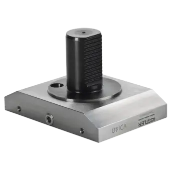 Mounting adapter VDI40 for dynamometers of Type 9129AA, for mounting on lathes