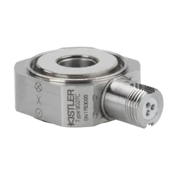 Triaxial force sensor, ring force transducer, Fx, Fy, Fz (Fz ±8 kN / ±1.79 klbf)