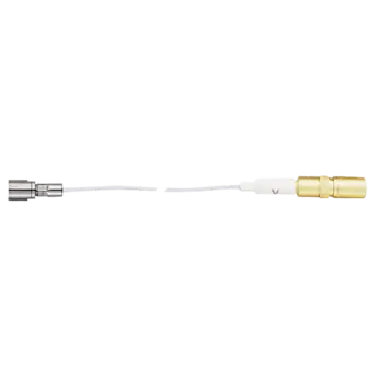 These high-insulating connecting cables are used for piezoelectric sensors with KIAG 10-32 pos. int.