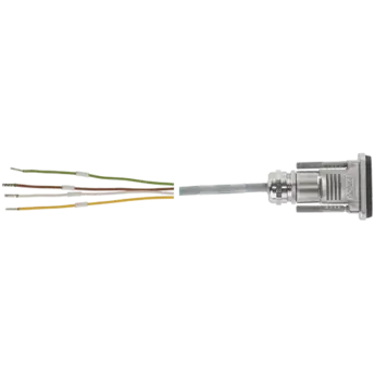 Connecting cable for industrial charge amplifier ICAM, 5 m