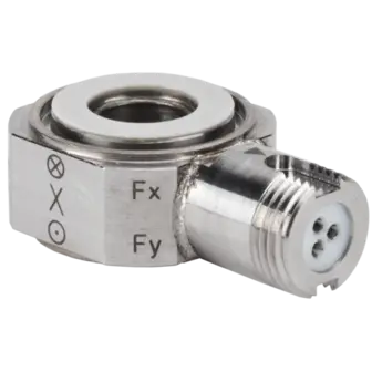 Triaxial force sensor, ring force transducer, Fx, Fy, Fz (Fz ±3 kN / ±674 lbf)