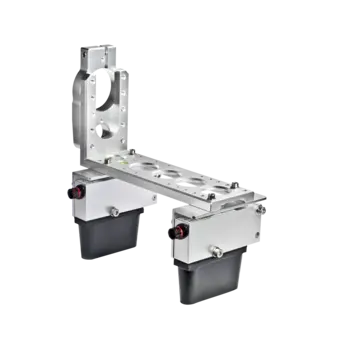 The DCA system is designed for precise dynamic camber angle measurement relative to ground.