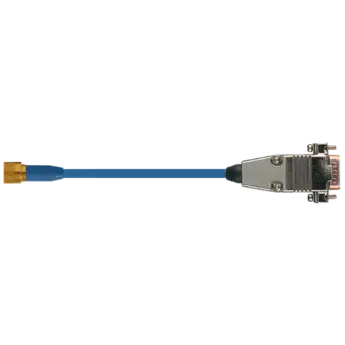 La familia Tipo 1792A son cables azules, flexibles, con base de silicona (ø4,6 mm) para sensores con conectores positivos circulares de 9 pines.