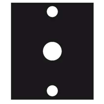 These mounting bases for acceleration sensors provide ground isolation for the accelerometer.