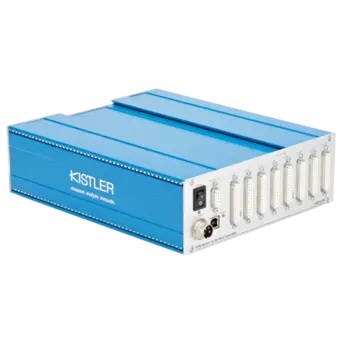 This 64-channel DAQ system with USB connectivity allows for operating up to 8 Kistler force plates and provides extensive triggering and synchronization options as well as an analog output for all signals.