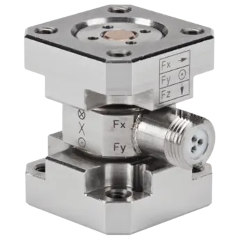 The triaxial load cells are piezoelectric force transducers for the exact measurement of all forces on the three orthogonal components acting in any arbitrary direction.