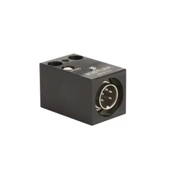 Mounting block with switch, plug M16 5-pin
