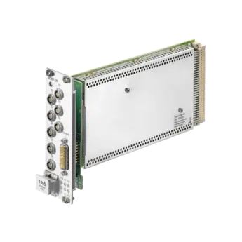 These expansion modules for the Stationary KiDAU crash testing system come with 16 digital channels and a sampling rate of 100 kHz, they belong to the family Type K3840AS.