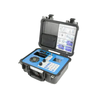 Mobile vibration calibrators for on-site calibration of acceleration sensors / 8501A These portable calibration systems come in a suitcase and are designed for self-sufficient on-site calibration of acceleration sensors.