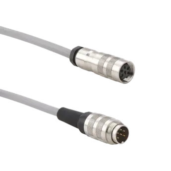 Cables for force or torque sensors, 6-pole / KSM-6 6-pole cables KSM-6 for force or torque sensors.