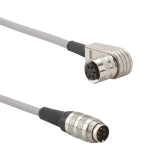 Cables for torque sensors, 5-pole / KSM-5 5-pole cables KSM-5 for strain gauge torque sensors.