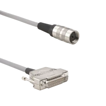 12-pole cables KSM-12B for strain gauge torque sensors.