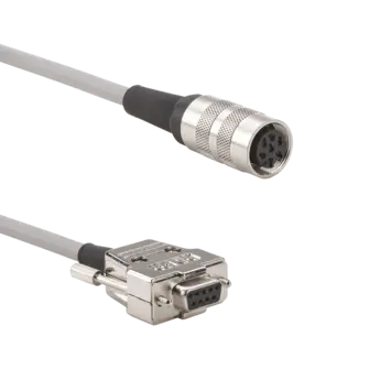 7-pole cables KSM-7B for strain gauge torque sensors.