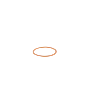 1131BA0.15 Sealing rings, D6.25 x d5.55 x 0.15, copper, set 100 pcs.