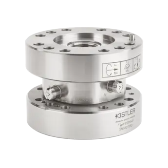 9306A41 6-axis piezoelectric force-torque sensor (Fx, Fy, Fz, Mx, My, Mz, mid profile version)