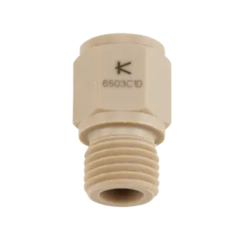 6503C1D Adaptateur de montage pour capteurs de pression 601C et 603C, 3/8-24-UNF, isolé de la masse