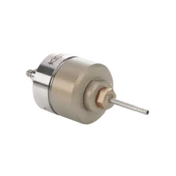 Piezoelectric (PE) low pressure sensor, pressure transducer with very high sensitivity (10 bar / 145 psi)