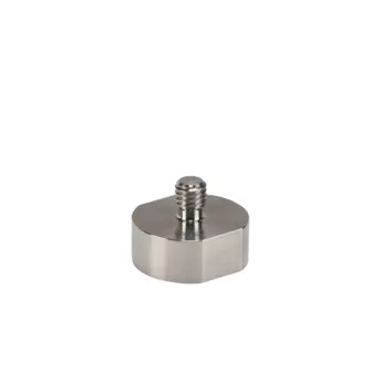 Force distributing cap for piezoelectric load cell of SlimLine Type 9174C