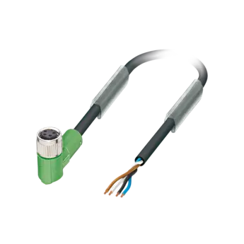 Estos cables apantallados están recubiertos de poliuretano sin halógenos. Este tipo de cable puede utilizarse como cable de alimentación para productos como el 5074B.