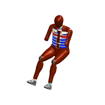 W50-00000 Anthropomorphic test device WorldSID-50M, side impact crash test dummy