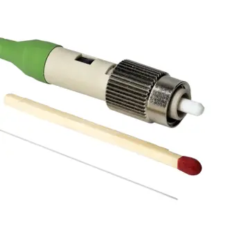 Sensor de deformação FSI ultrafino 2071A (155 µm) com conector ótico Sensor de deformação por interferometria de segmentos de fibra (FSI) ultrafino 2071A, com 155 µm de diâmetro, com conector ótico.