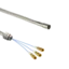 Separation cables for piezoelectric sensors, V3-C pos. to 3 x SSMB neg. / 1698AG Separation cables used for triaxial measurements in multi-axis force sensors.