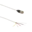 1734ALK04SP Separation cable for voltage output sensors, 1/4-28 neg. to 3 x BNC pos., silicone, low outgassing, custom length