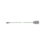 Green, single-wire, high insulation, PFA based cables (ø2 mm) for sensors with KIAG 10-32 neg. int. connector